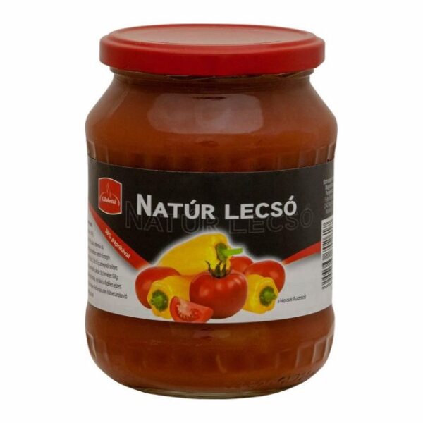 Globetti natúr lecsó 30% 680 gr