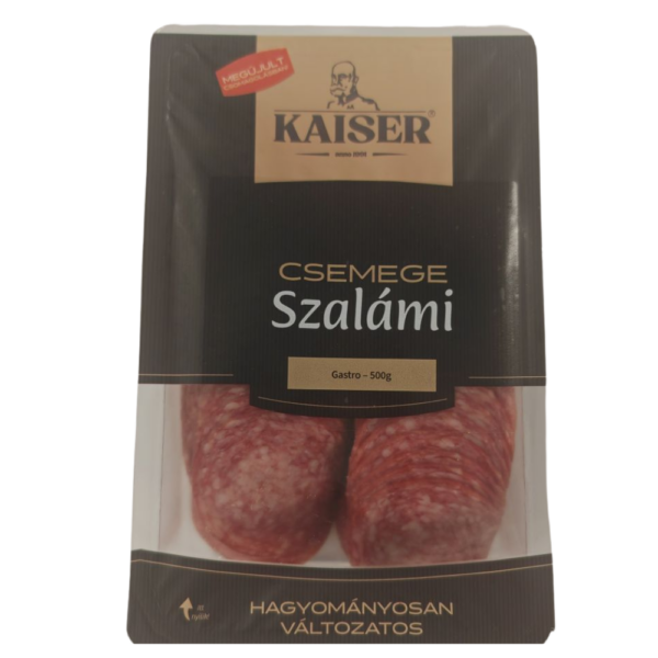 Kaiser csemege sertés szalámi 0,5kg