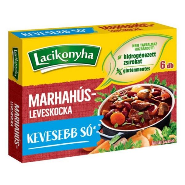 Lacikonyha marhahús leveskocka 60g