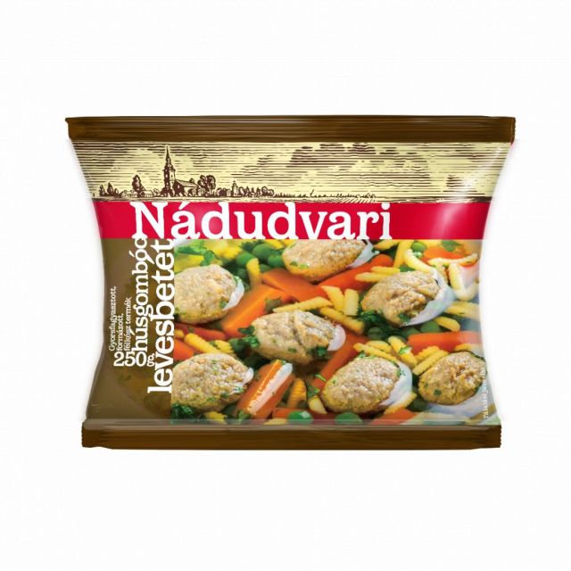 Nádudvari húsgombóc levesbetét 250g csomagolás