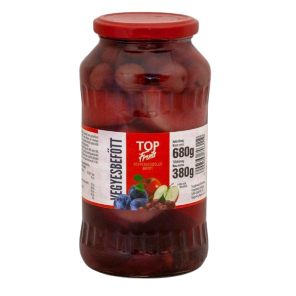 Top Fruits vegyes befőtt 680g