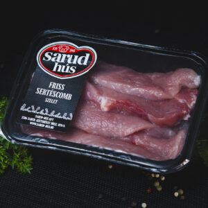 Friss Sertéscomb  Szelet csont nélkül cca 500 gr védőgázas csom