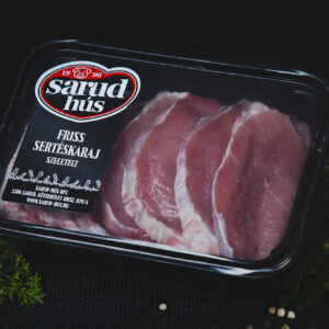 Friss Sertéskaraj Csont Nélkül szeletelve védőgázas csomagolt cca 500 gr/ csomag