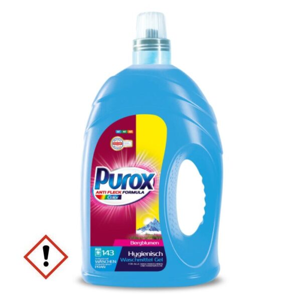 Porux mosógél 4,3 liter purp Color 143 mosás