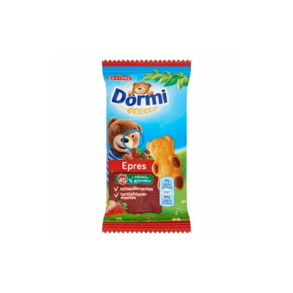 Győri Édes Dörmi Eper pürés 30 gr