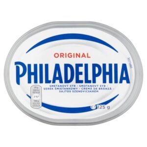 Philadelphia Szendvicskrém Org 125g – Finom, krémes és természetes szendvicskrém.