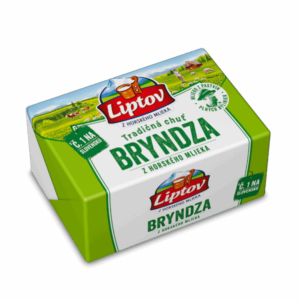 Bryndza juhtúró 125g – krémes, karakteres ízű hagyományos juhtúró.