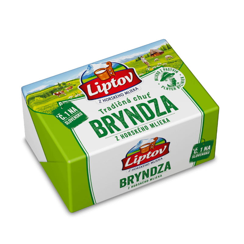 Bryndza juhtúró 125g – krémes, karakteres ízű hagyományos juhtúró.