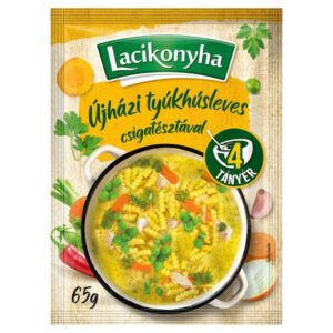Újházi tyúkhúsleves csigatésztával 4 tányéros 65g